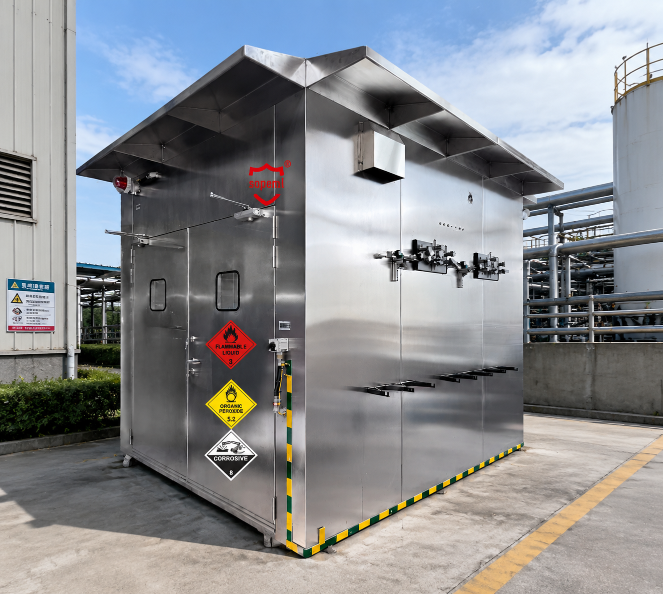 সর্বশেষ কোম্পানি ব্লগ সম্পর্কে Custom Stainless Steel Chemical Storage Cabinet: Engineering Solution for Industrial Safety and Complex Environments
