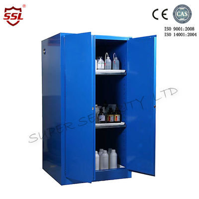 কেনা Fire Resistant Chemical Dangerous Goods Storage Cabinet With Steel , Blue অনলাইনে উৎপাদন