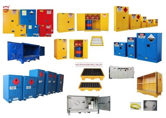 কেনা FM Fire Rated Chemical Storage Cabinet with Ventilation and Fireproof Paint for Multiple Compartments অনলাইনে উৎপাদন
