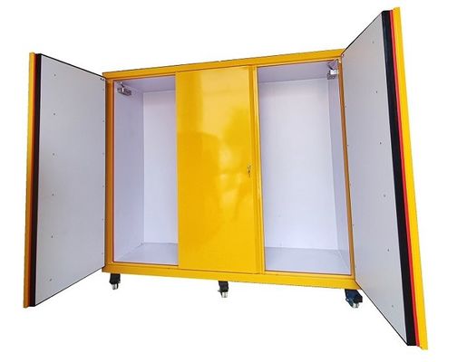 কেনা Steel Chemical Storage Cabinet with 3-Point Locking System Fire Proof and Explosion Proof for Secure Chemical Handling অনলাইনে উৎপাদন