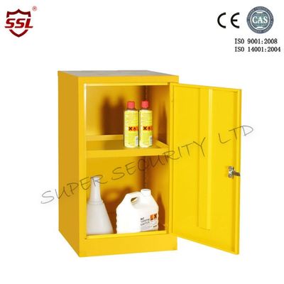 কেনা Adjustable Shelves 10 Liter Hazardous Storage Cabinet Metal  Lockable অনলাইনে উৎপাদন