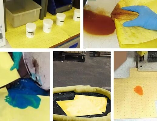 কেনা অস্ট্রেলিয়ায় রাসায়নিক স্পিল পরিষ্কারের কিট 40L একটি ব্যাগ সঙ্গে 400 * 500 * 120mm অনলাইনে উৎপাদন