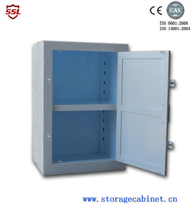 কেনা 12 Gallon Corrosive Storage Cabinet For Liquids Clean Room Acid Alkaline Safety অনলাইনে উৎপাদন