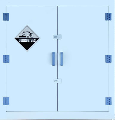কেনা Dual Doors PP Plastics Corrosive Storage Cabinet For 45 Gallon অনলাইনে উৎপাদন