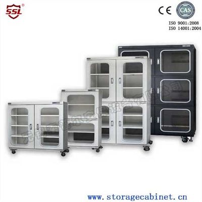 কেনা 320L Desiccant Electronic Dry Cabinet for 85V - 265V , 50HZ / 60HZ অনলাইনে উৎপাদন